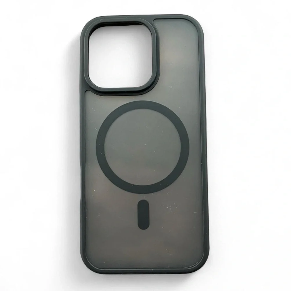 Sleek Black Phone Case